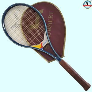 Vintage Tennis Racket Racquet SNAUWAERT Fibre Composite  L-3 w/ Cover